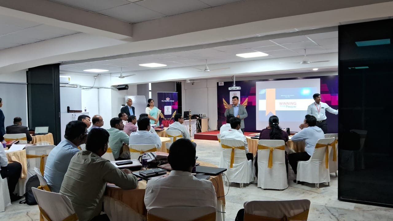 Gaucr consultants delivering a leadership development workshop for a client leadership team